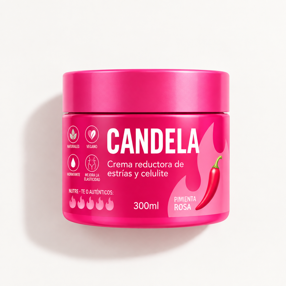 Candela — Crema Reductora de Estrías y Celulitis