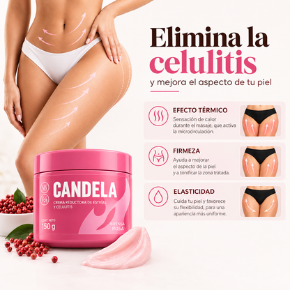 Candela — Crema Reductora de Estrías y Celulitis